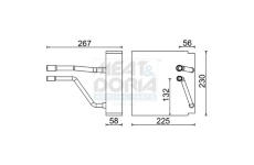 Výparník, klimatizace MEAT & DORIA 997135