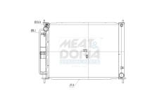 Kondenzátor, klimatizace MEAT & DORIA 991155