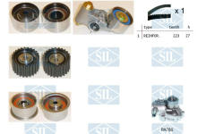 Vodní pumpa + sada ozubeného řemene Saleri SIL K1PA786