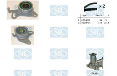 Vodní pumpa + sada ozubeného řemene Saleri SIL K1PA994