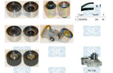 Vodní pumpa + sada ozubeného řemene Saleri SIL K2PA1150