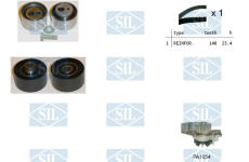 Vodní pumpa + sada ozubeného řemene Saleri SIL K6PA1054