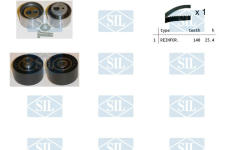 ozubení,sada rozvodového řemene Saleri SIL TK1526