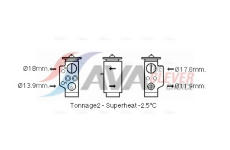 Expanzní ventil, klimatizace AVA Clever Choice AI1373