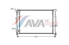 Chladič, chlazení motoru AVA Clever Choice AI2189