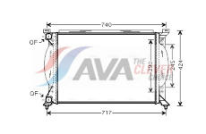 Chladič, chlazení motoru AVA Clever Choice AI2195
