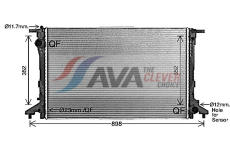 Chladič, chlazení motoru AVA Clever Choice AI2441