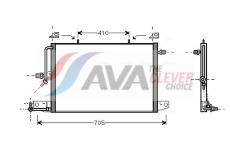 Kondenzátor, klimatizace AVA Clever Choice AI5117