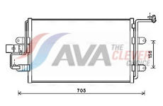 Kondenzátor, klimatizace AVA Clever Choice AI5130