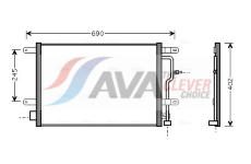Kondenzátor, klimatizace AVA Clever Choice AI5194