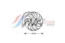 Větrák, chlazení motoru AVA Clever Choice AI7509