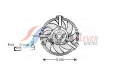 Větrák, chlazení motoru AVA Clever Choice AI7510