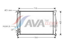 Chladič, chlazení motoru AVA Clever Choice AIA2105