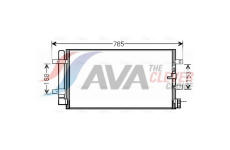 Kondenzátor, klimatizace AVA Clever Choice AIA5360D