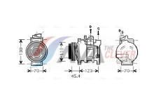Kompresor, klimatizace AVA Clever Choice AIAK227