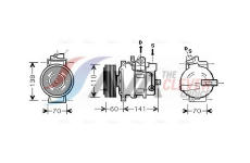 Kompresor, klimatizace AVA Clever Choice AIAK271