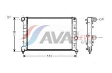Chladič, chlazení motoru AVA Clever Choice AL2083