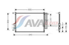 Kondenzátor, klimatizace AVA Clever Choice ALA5088D