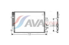 Kondenzátor, klimatizace AVA Clever Choice ALA5097D