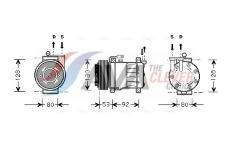 Kompresor, klimatizace AVA Clever Choice ALAK009