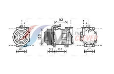 Kompresor, klimatizace AVA Clever Choice ALAK122