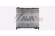 Chladič, chlazení motoru AVA Clever Choice AU2337