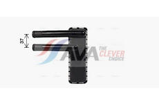 Výměník tepla, vnitřní vytápění AVA Clever Choice AU6233