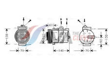 Kompresor, klimatizace AVA Clever Choice AUAK050