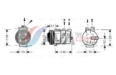 Kompresor, klimatizace AVA Clever Choice AUAK056