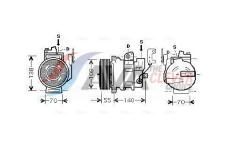 Kompresor, klimatizace AVA Clever Choice AUAK187