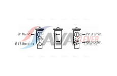 Expanzní ventil, klimatizace AVA Clever Choice BW1437