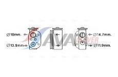 Expanzní ventil, klimatizace AVA Clever Choice BW1497