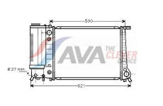 Chladič, chlazení motoru AVA Clever Choice BW2106
