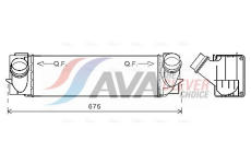 Chladič turba AVA Clever Choice BW4457