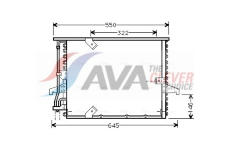 Kondenzátor, klimatizace AVA Clever Choice BW5180
