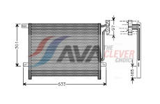 Kondenzátor, klimatizace AVA Clever Choice BW5203