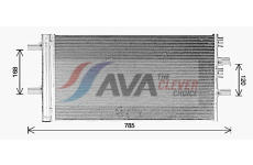 Kondenzátor, klimatizace AVA Clever Choice BW5603D