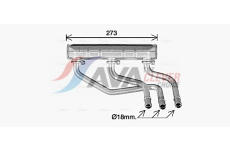 Výměník tepla, vnitřní vytápění AVA Clever Choice BW6599