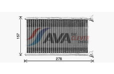 Výměník tepla, vnitřní vytápění AVA Clever Choice BW6615