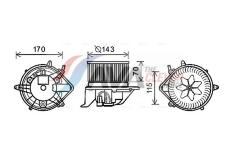 vnitřní ventilátor AVA Clever Choice BW8458