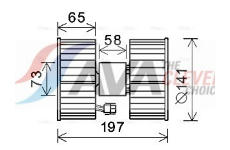 vnitřní ventilátor AVA Clever Choice BW8483