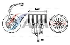 vnitřní ventilátor AVA Clever Choice BW8540