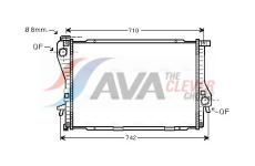 Chladič, chlazení motoru AVA Clever Choice BWA2233