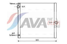 Chladič, chlazení motoru AVA Clever Choice BWA2436