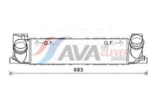 Chladič turba AVA Clever Choice BWA4464