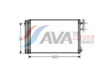 Kondenzátor, klimatizace AVA Clever Choice BWA5295D