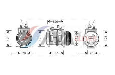 Kompresor, klimatizace AVA Clever Choice BWAK227