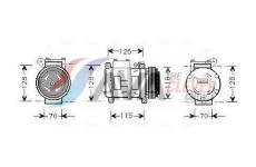 Kompresor, klimatizace AVA Clever Choice BWAK229