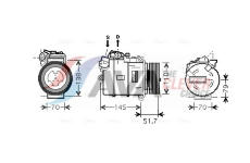 Kompresor, klimatizace AVA Clever Choice BWAK329