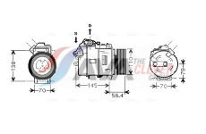 Kompresor, klimatizace AVA Clever Choice BWAK330